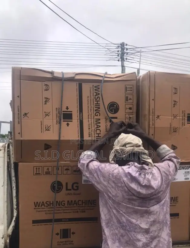 Wash With Less Noise With LG 7kg Front Load Washer, White