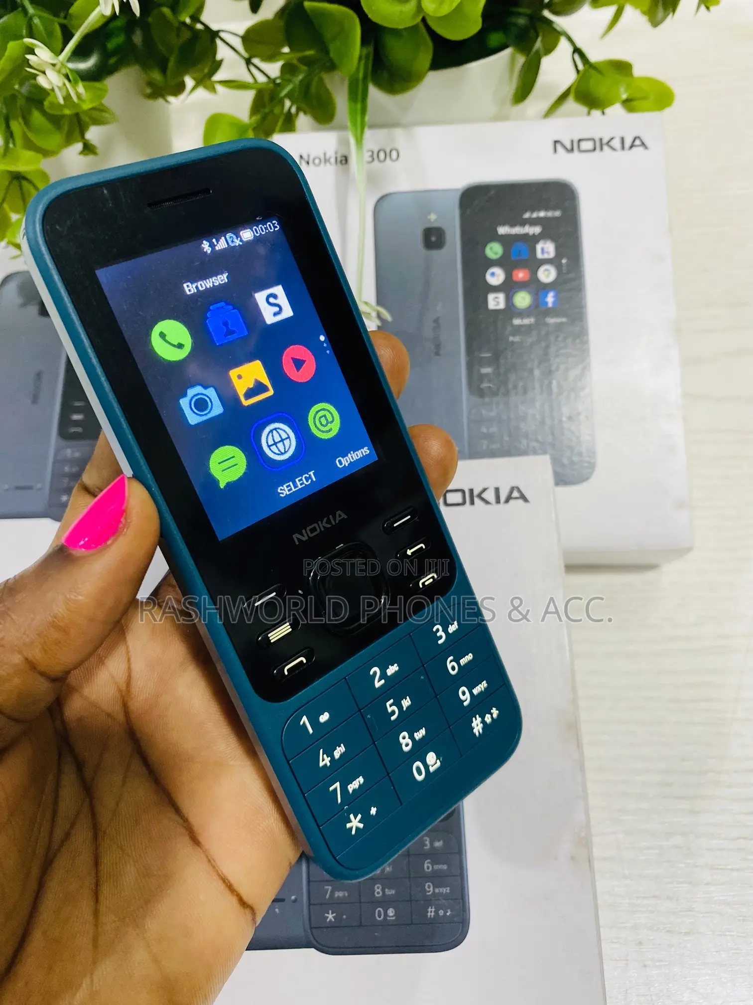 New Nokia 6300 Green