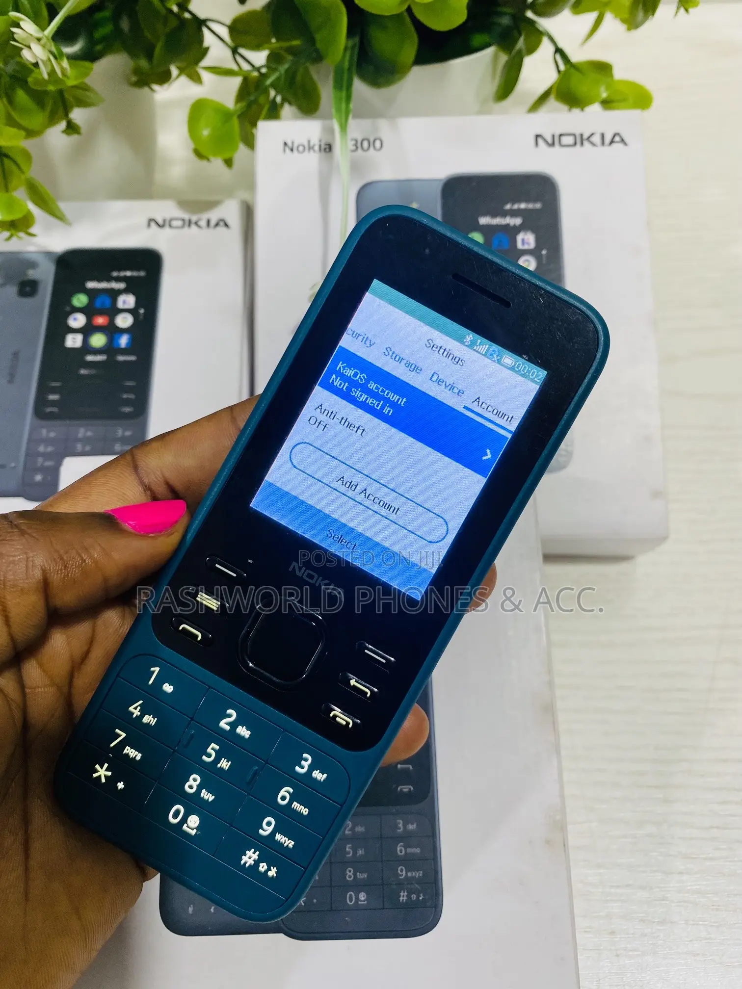 New Nokia 6300 Green