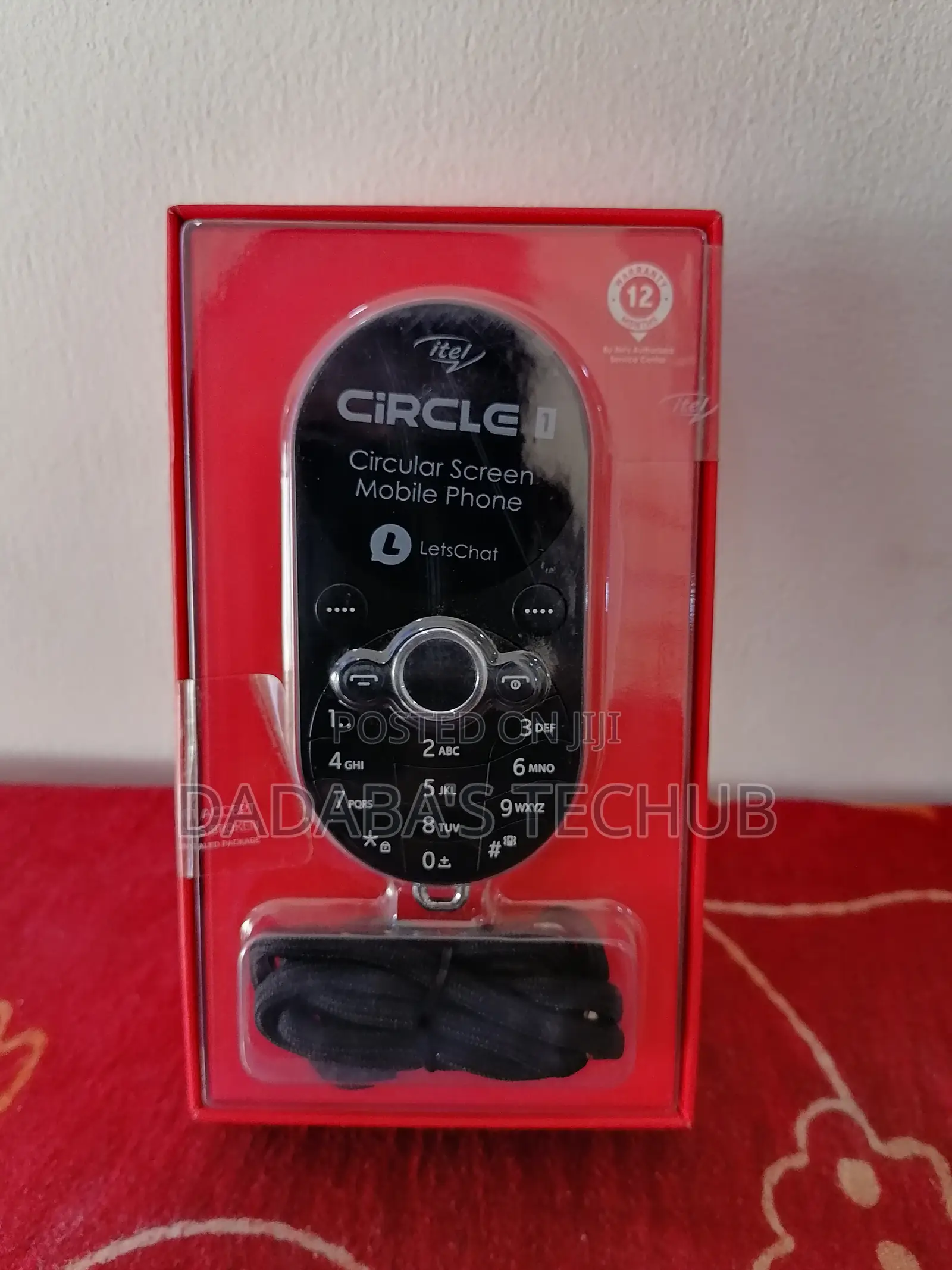 New Itel Circle 1 Black