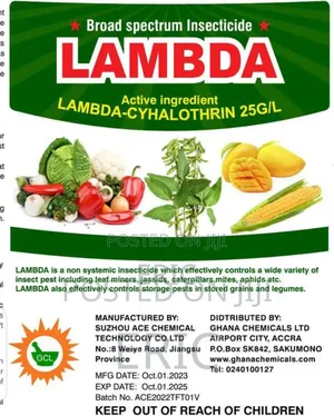Lambda Cyhalothrin (Insecticide)
