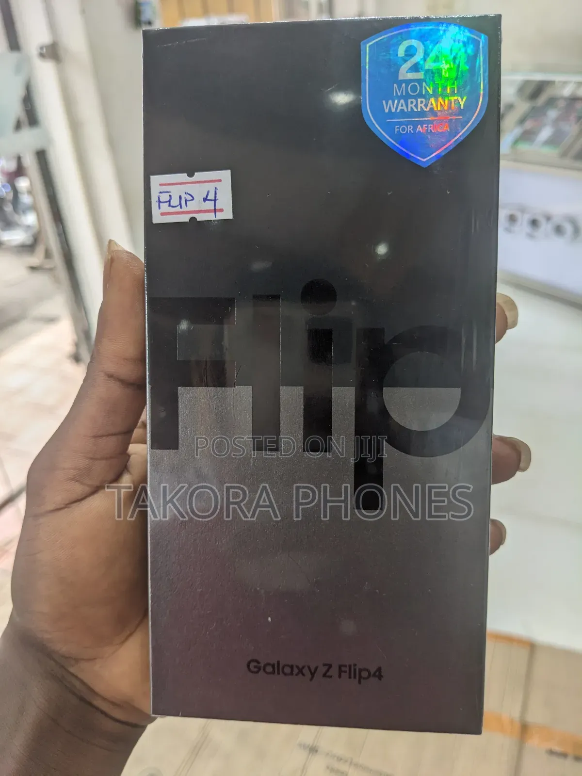 New Samsung Galaxy Z Flip4 128 GB Black