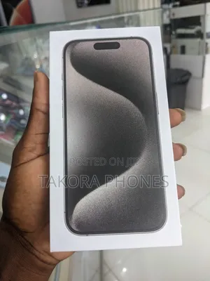 New Apple iPhone 15 Pro 256 GB Black