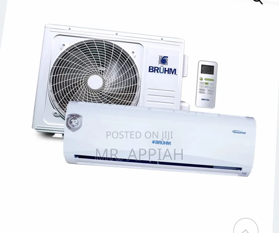 Extremely Chilling Bruhm 2.5hp Split Inverter Ac + Remote 