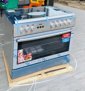 Quality 6 Gas Burner, Auto Ignition, Oven and Rotisserie.
