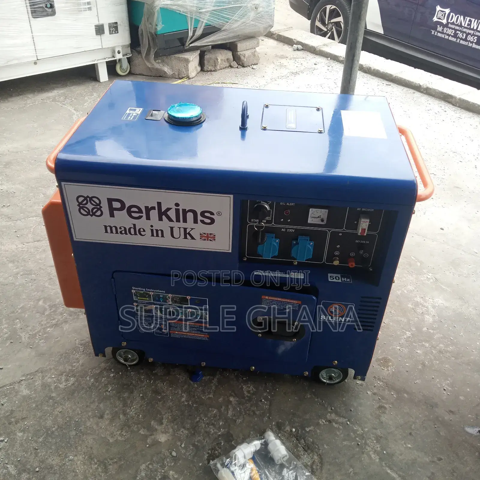 Very Nice 10kva Perkins Diesel Generator 11000watt Original