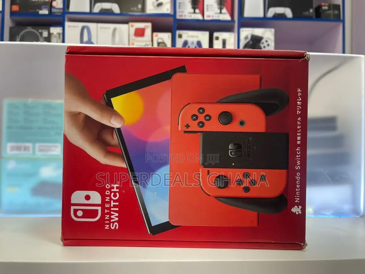 Nintendo Switch Oled Mario Red Edition