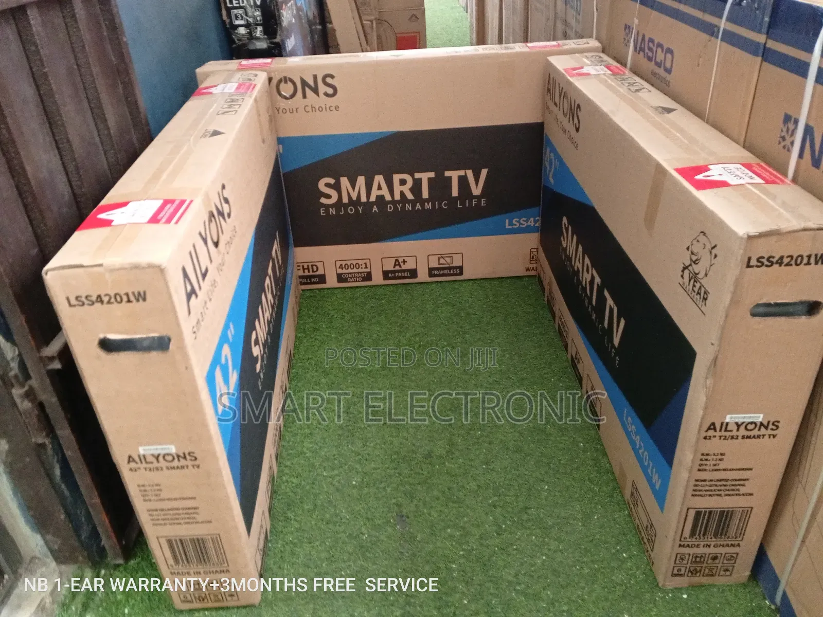 Best A+ Panel Ailyons Television TVS "42" Smart Android