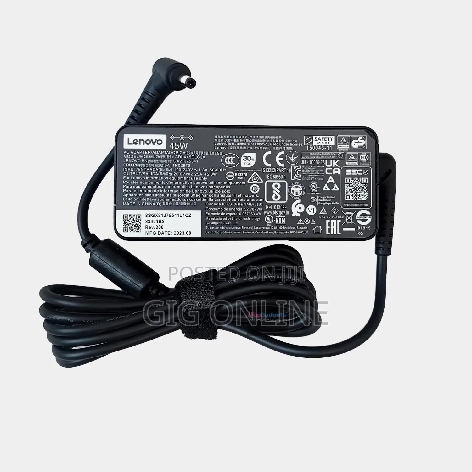 Lenovo 90w 20v Charger