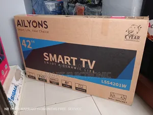 Check Latest Ailyons 42" T2/S2 Smart TVS Android Miracast
