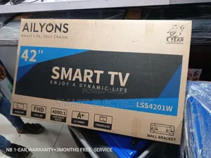 Free Standing Ailyons Television 42inches Android Smart Slim