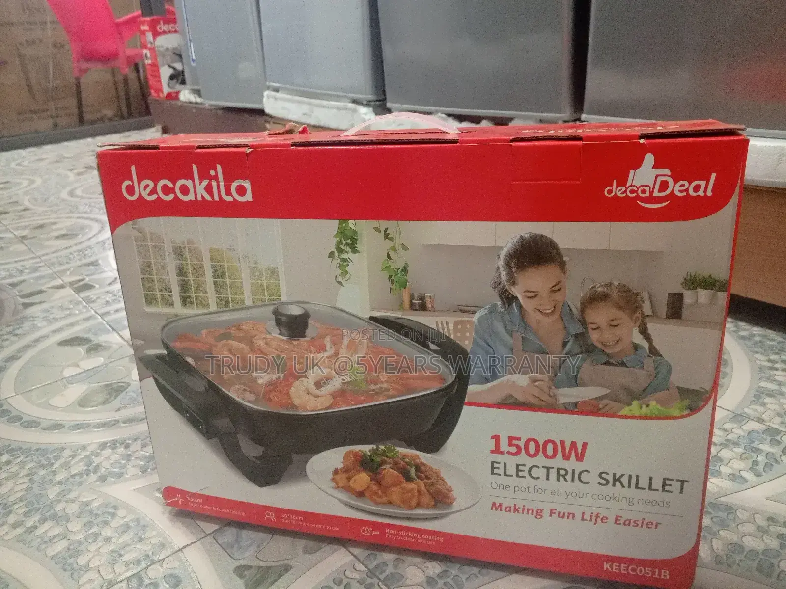 Brand New 1500watts Electric Skillet