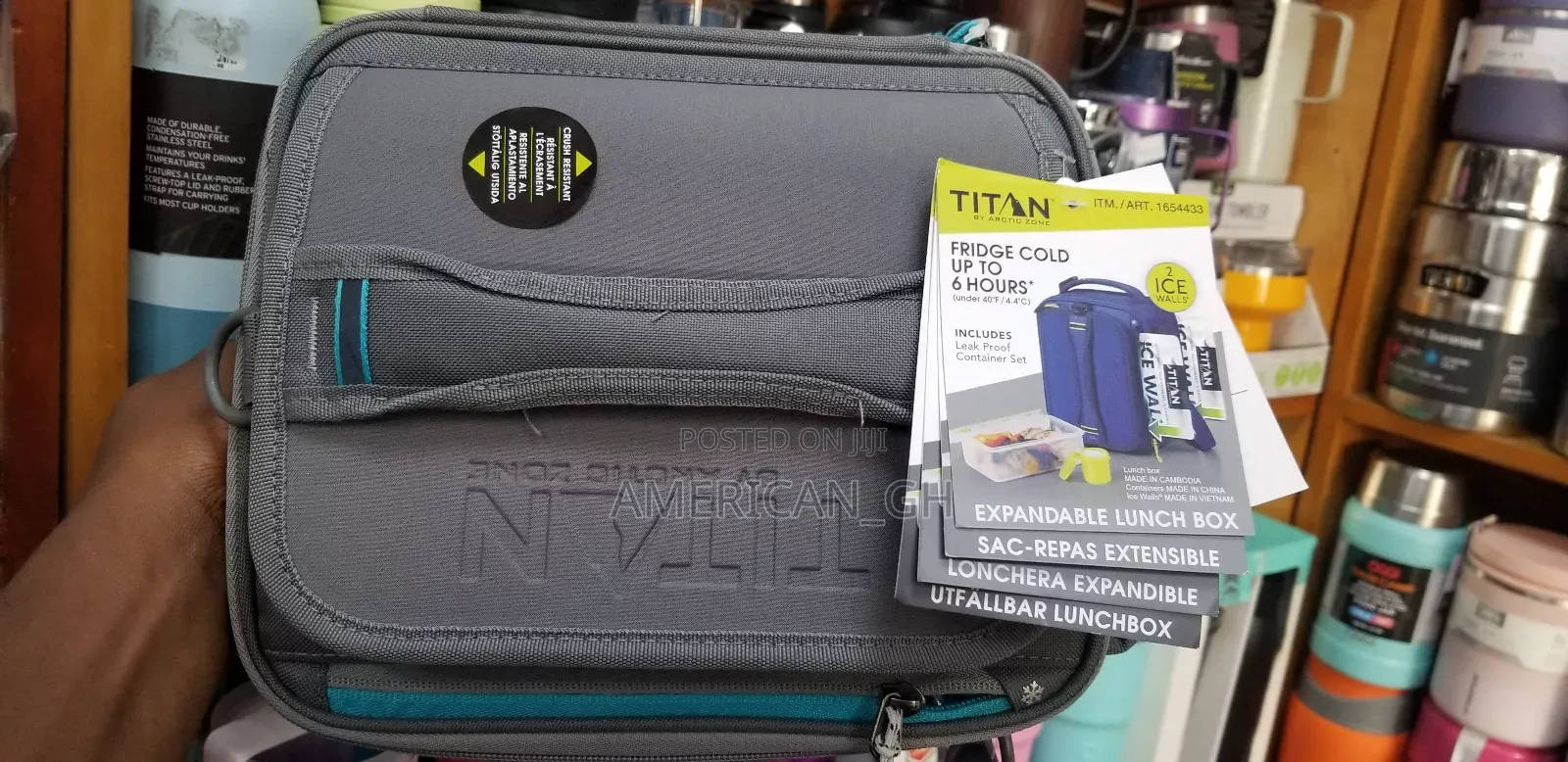TITAN Expandable Lunch Box