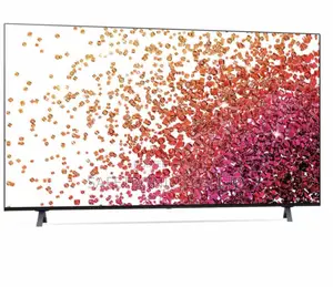 55 Inches Glossy Led UHD LG Nano75 (Black) Tv