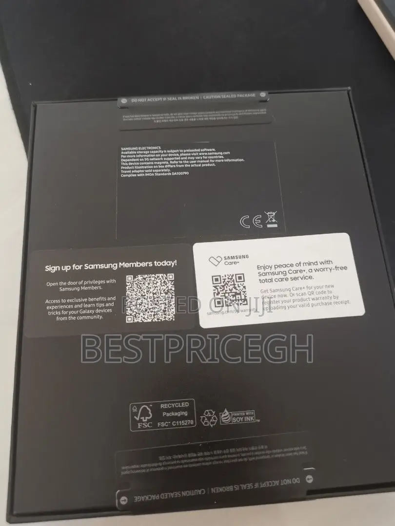 New Samsung Galaxy Z Fold6 256 GB Black