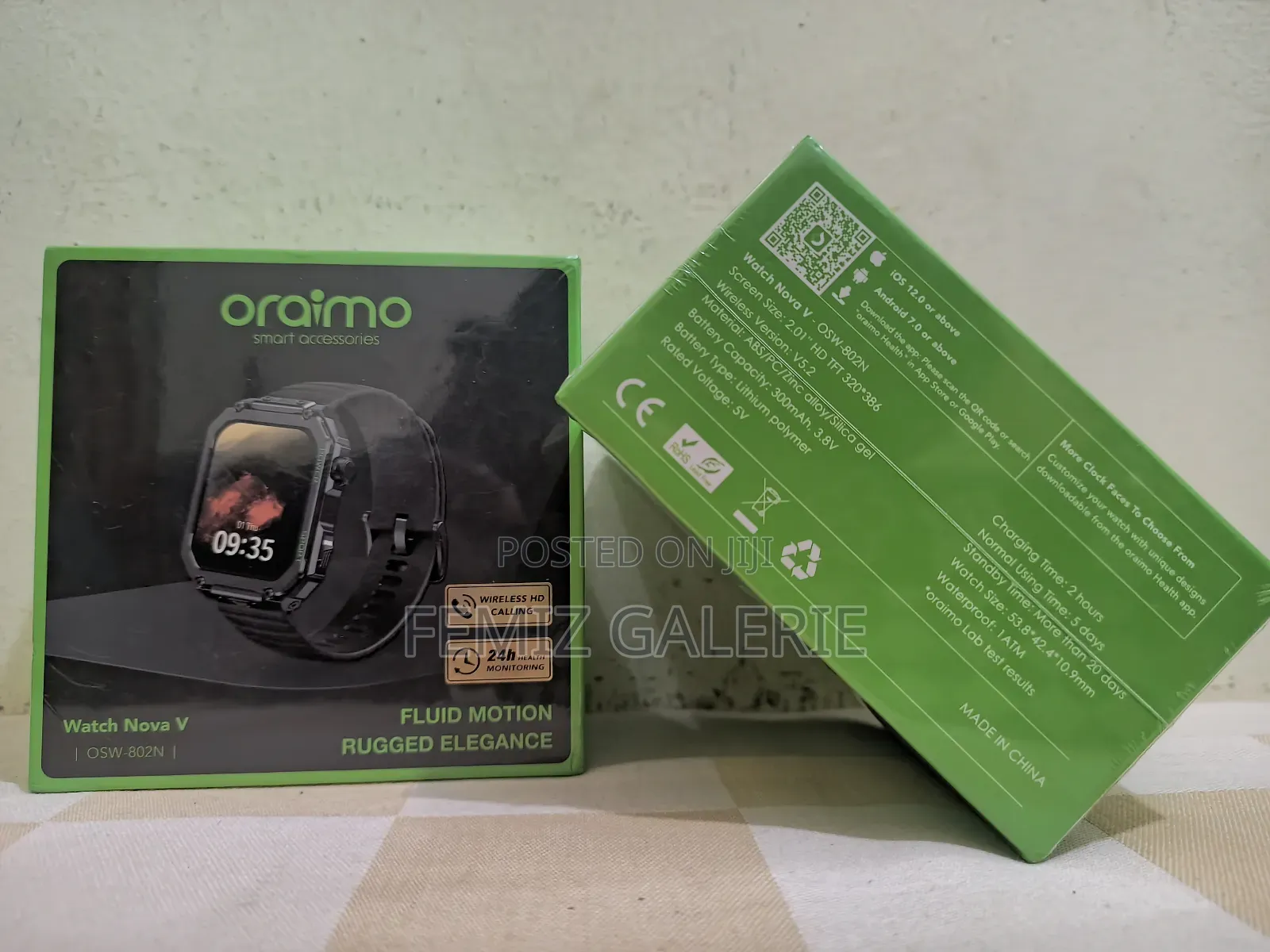 Oraimo Watch Nova v 2.01" Hd Video Watch
