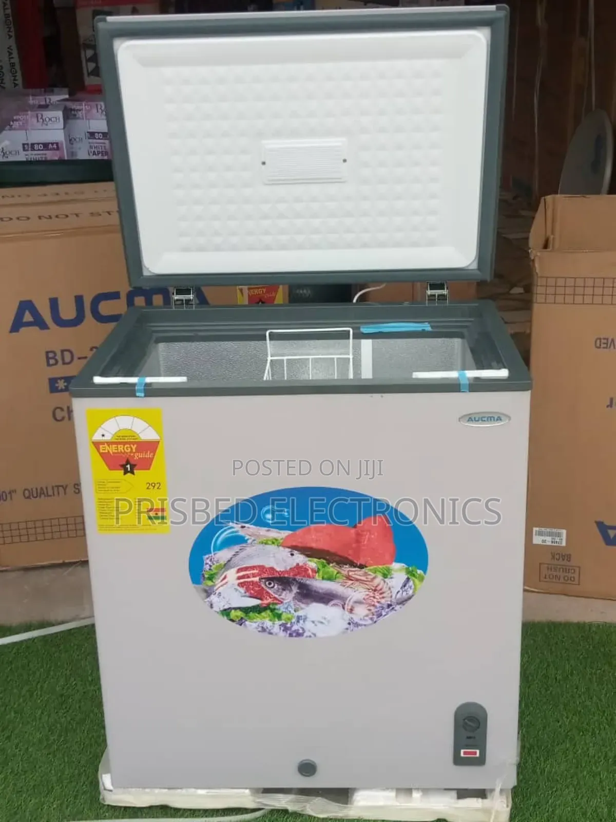 *Aucma Chest Freezer 150 Litres