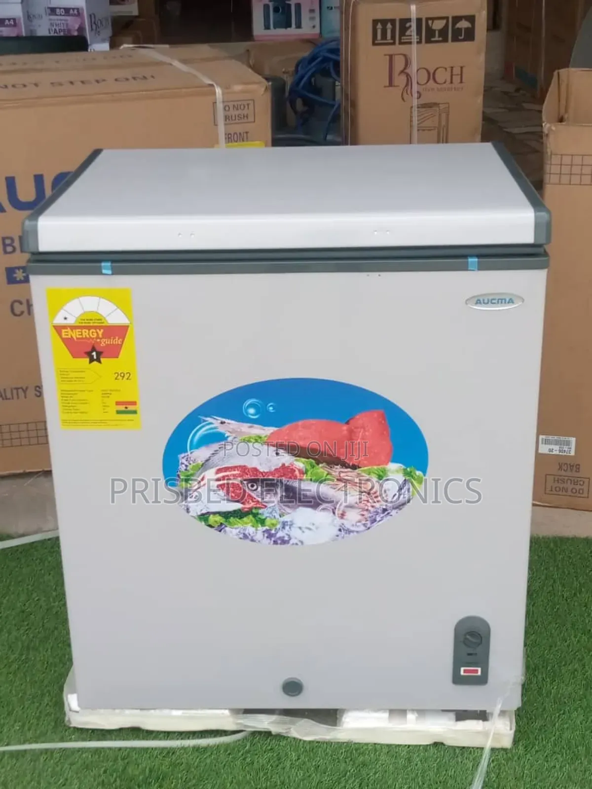 *Aucma Chest Freezer 150 Litres