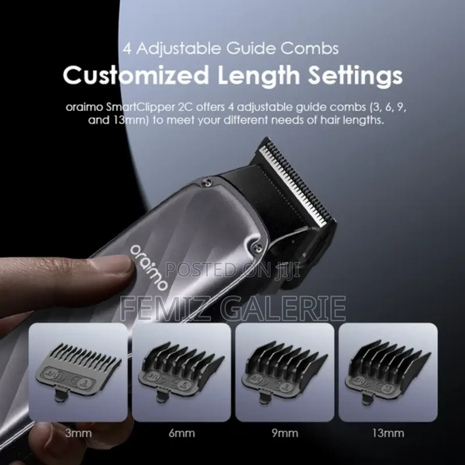 Oraimo Smart Clipper 2c Professional Hair Clipper