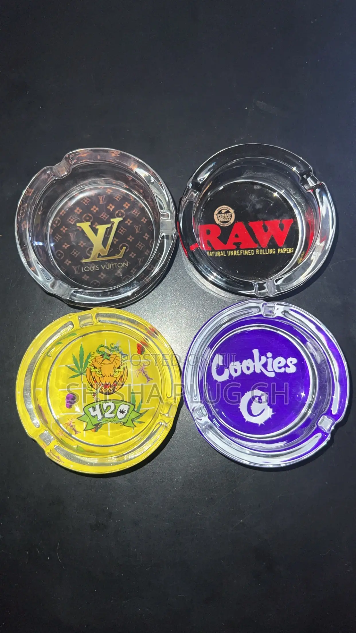 Classic Glass Ashtray