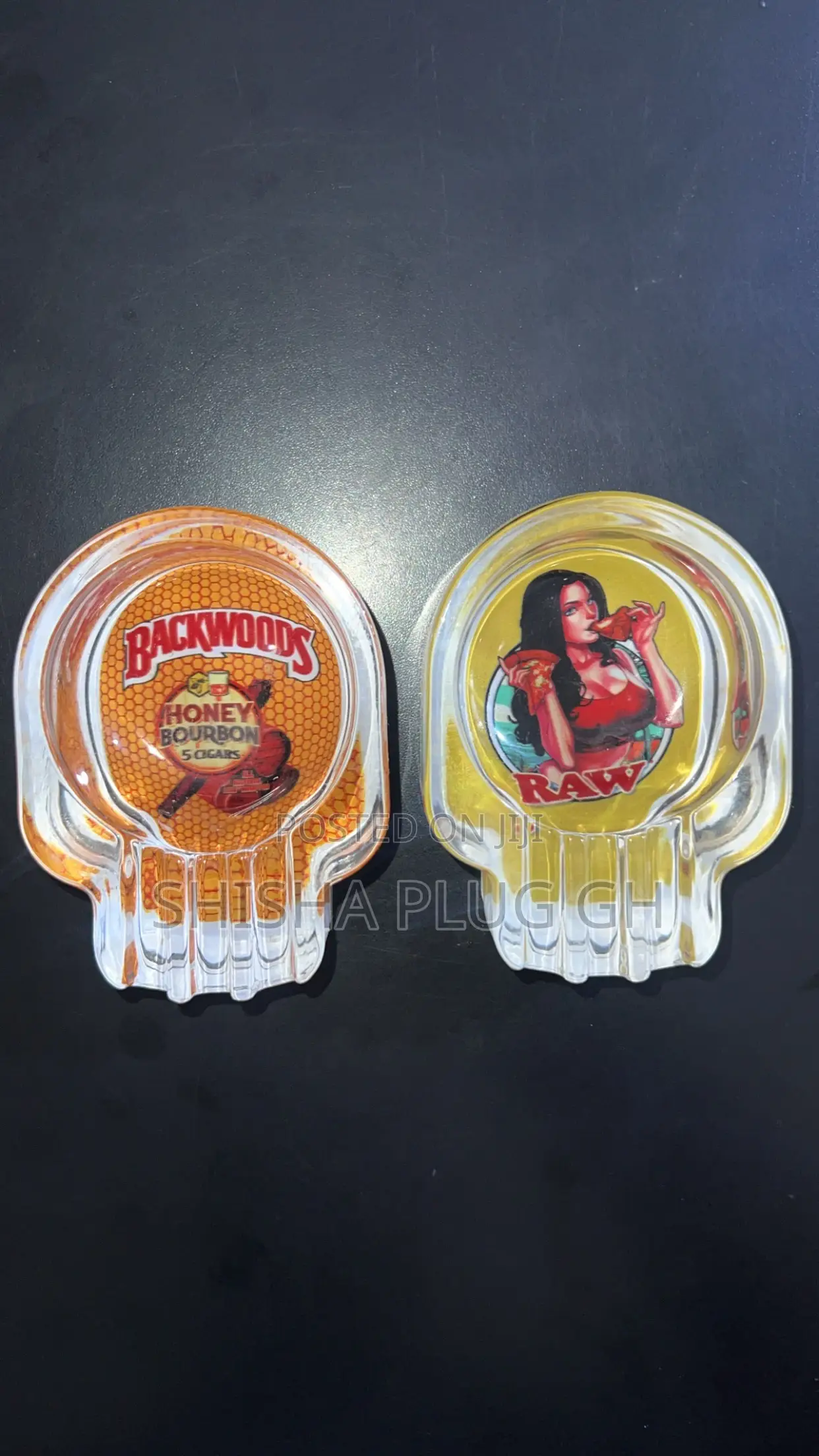 Skull Design Ashtray