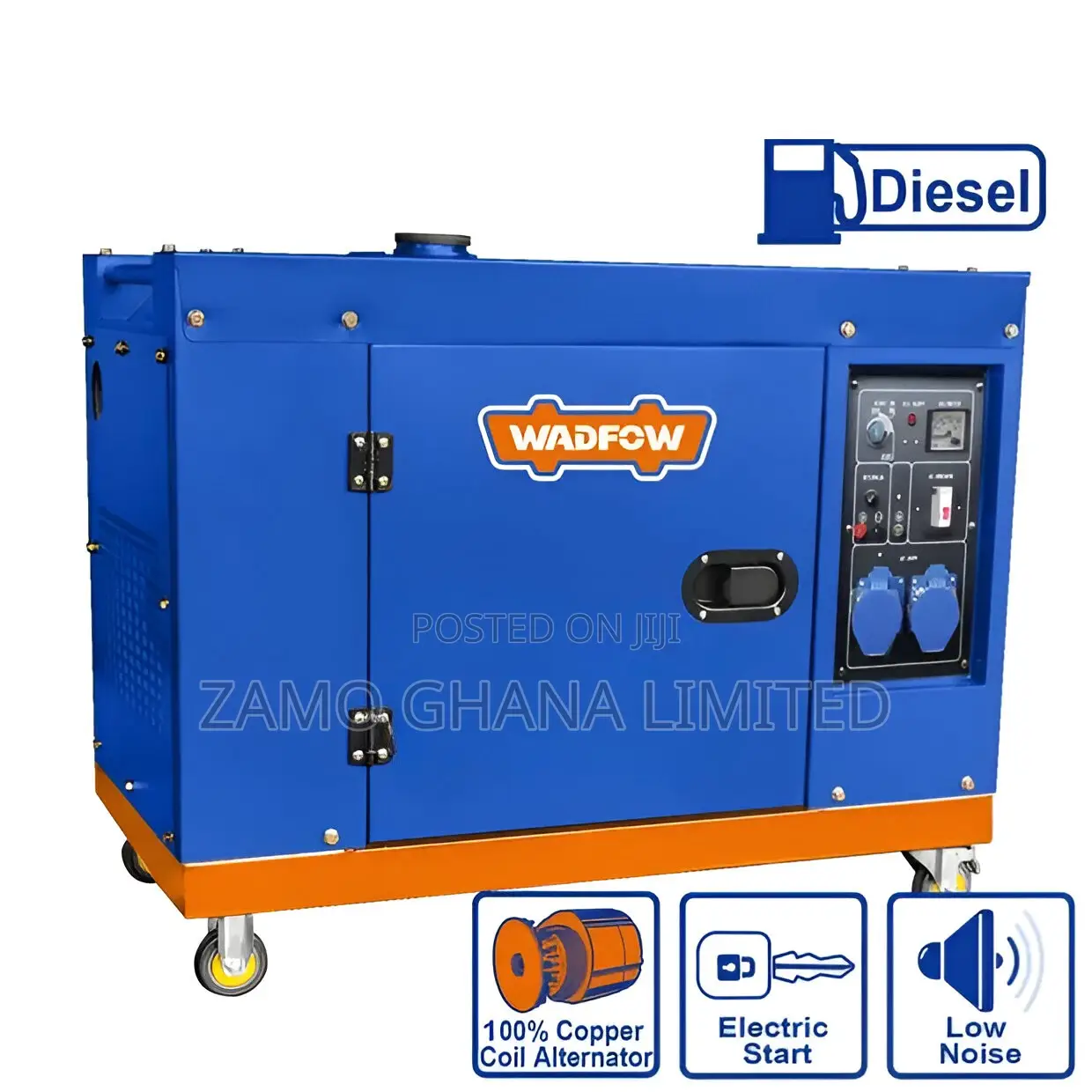 Silent Diesel Generator - Wdg2a100