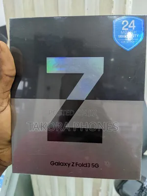 New Samsung Galaxy Z Fold3 5G 512 GB Black