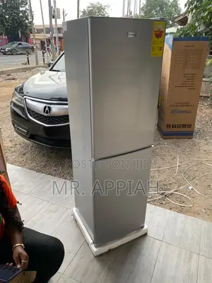 Long Lasting Nasco D2-24 Double Door Refrigerator(Gray) 