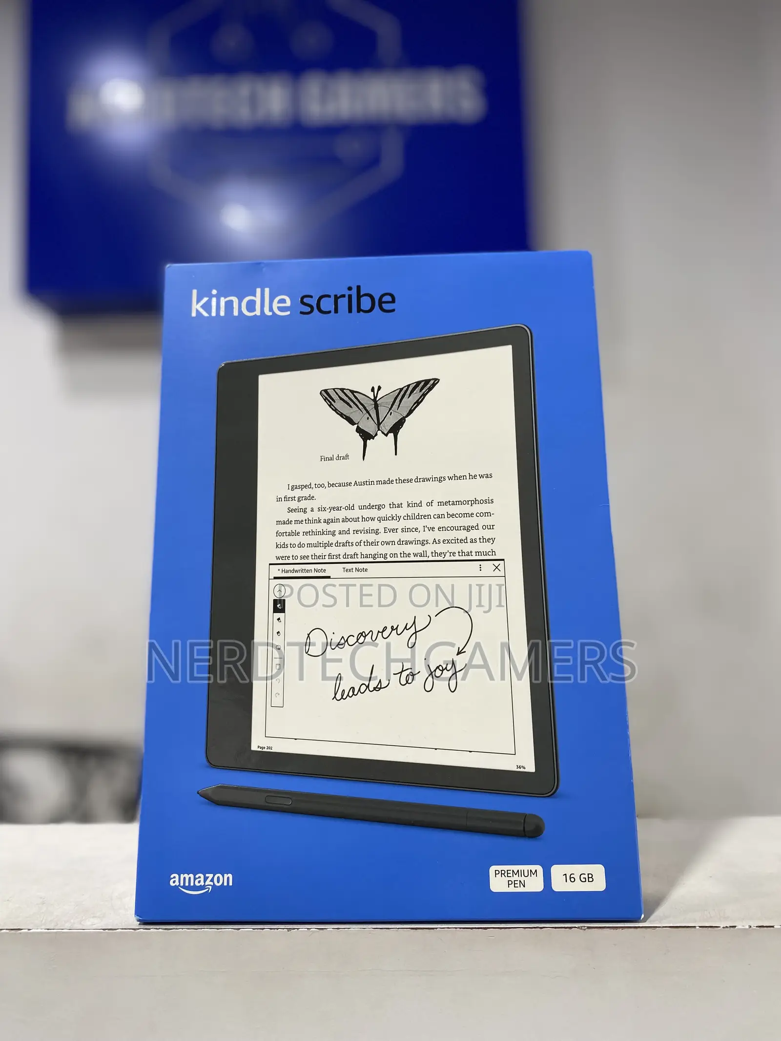 Kindle Scribe Including Kindle Scribe (16 GB), Premium Pen