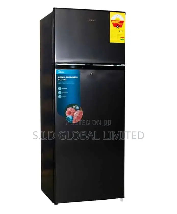 Perfect MIDEA Double Door Bottom Freezer