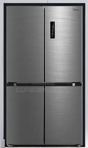 Superb MIDEA-424LTR-4-DOOR-FRENCH-DOOR-REFRIGERATOR