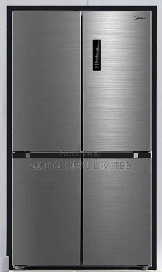 Superb MIDEA-424LTR-4-DOOR-FRENCH-DOOR-REFRIGERATOR