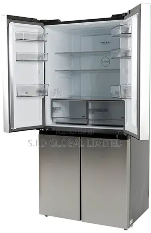 Incredible MIDEA-424LTR-4-DOOR-FRENCH-DOOR-REFRIGERATOR