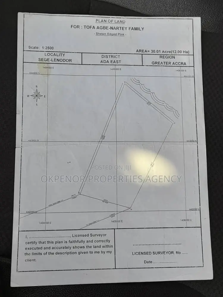 Land for Sale at Sege