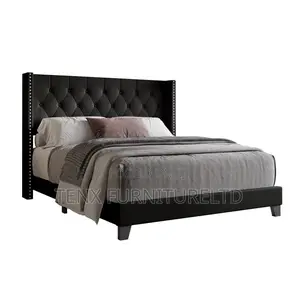 King Size /Queen Size Bed (Wingback Headboard)
