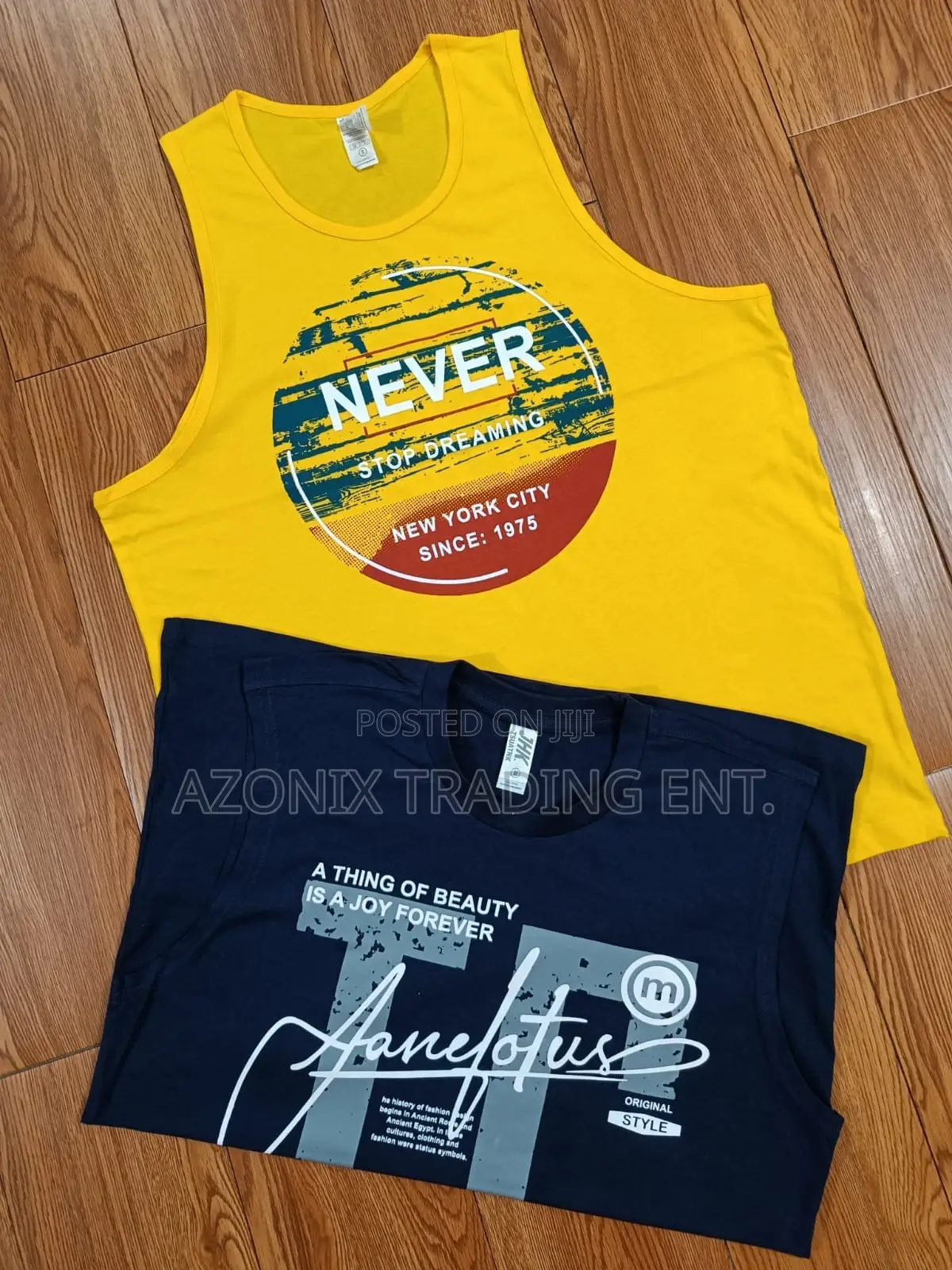 Men Tang Tops-Fashion Singlets
