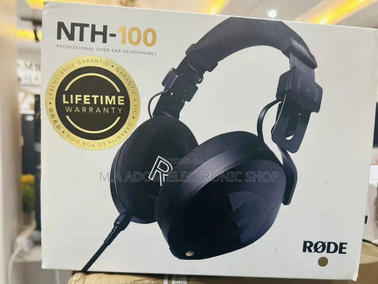 High Quality RØDE NTH-100 Professional Over-Ear Headphones 