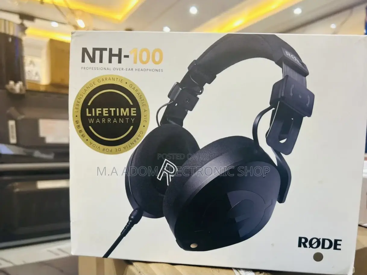 Long Lasting RØDE NTH-100 Professional Over-Ear Headphones