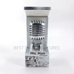 Mic Shaped Car Dashboard Perfume
