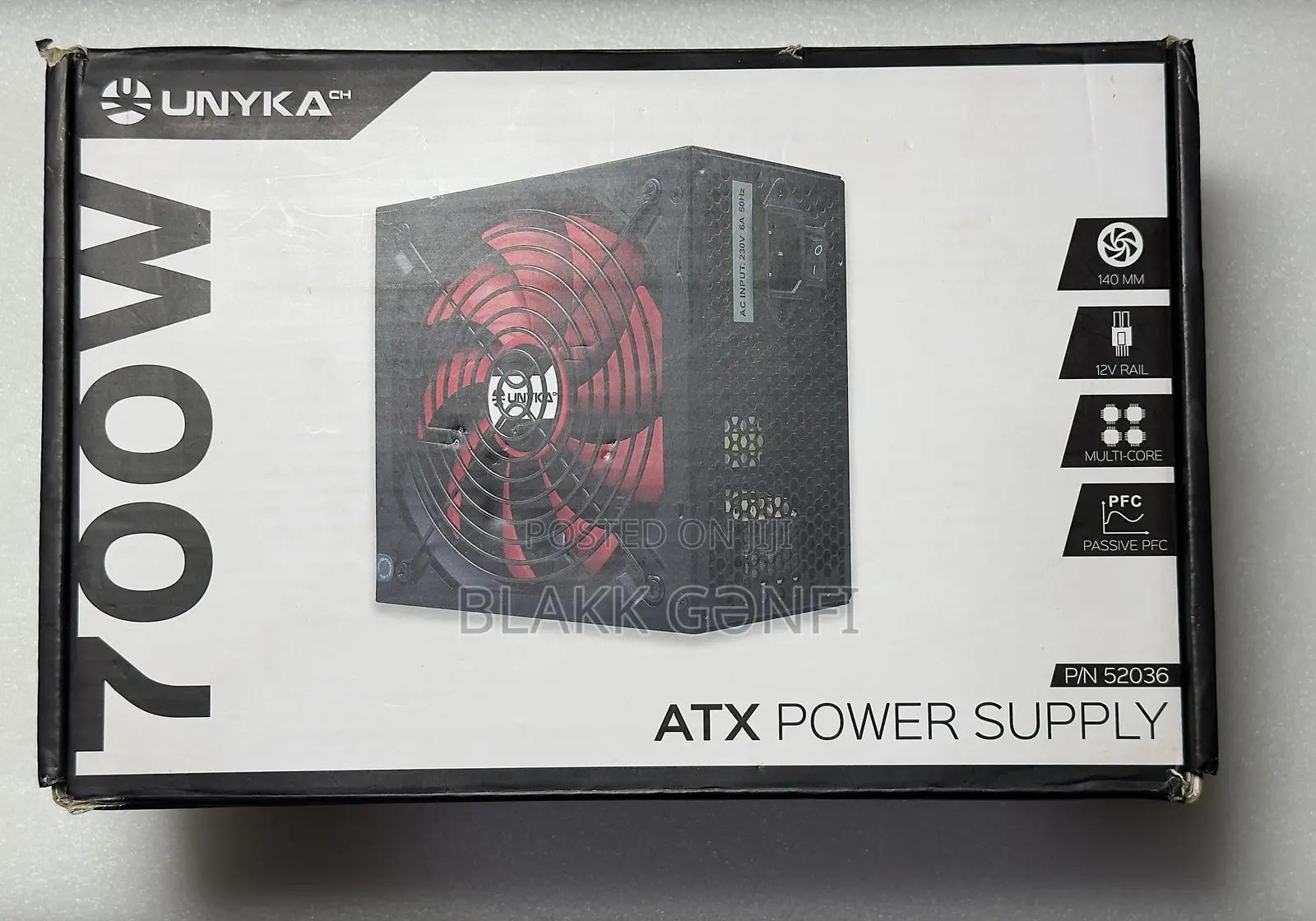 Unyka 700w Gaming Power Supply