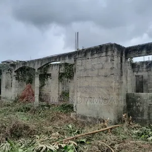 Plot With Uncompleted Building for Sale at Kansa
