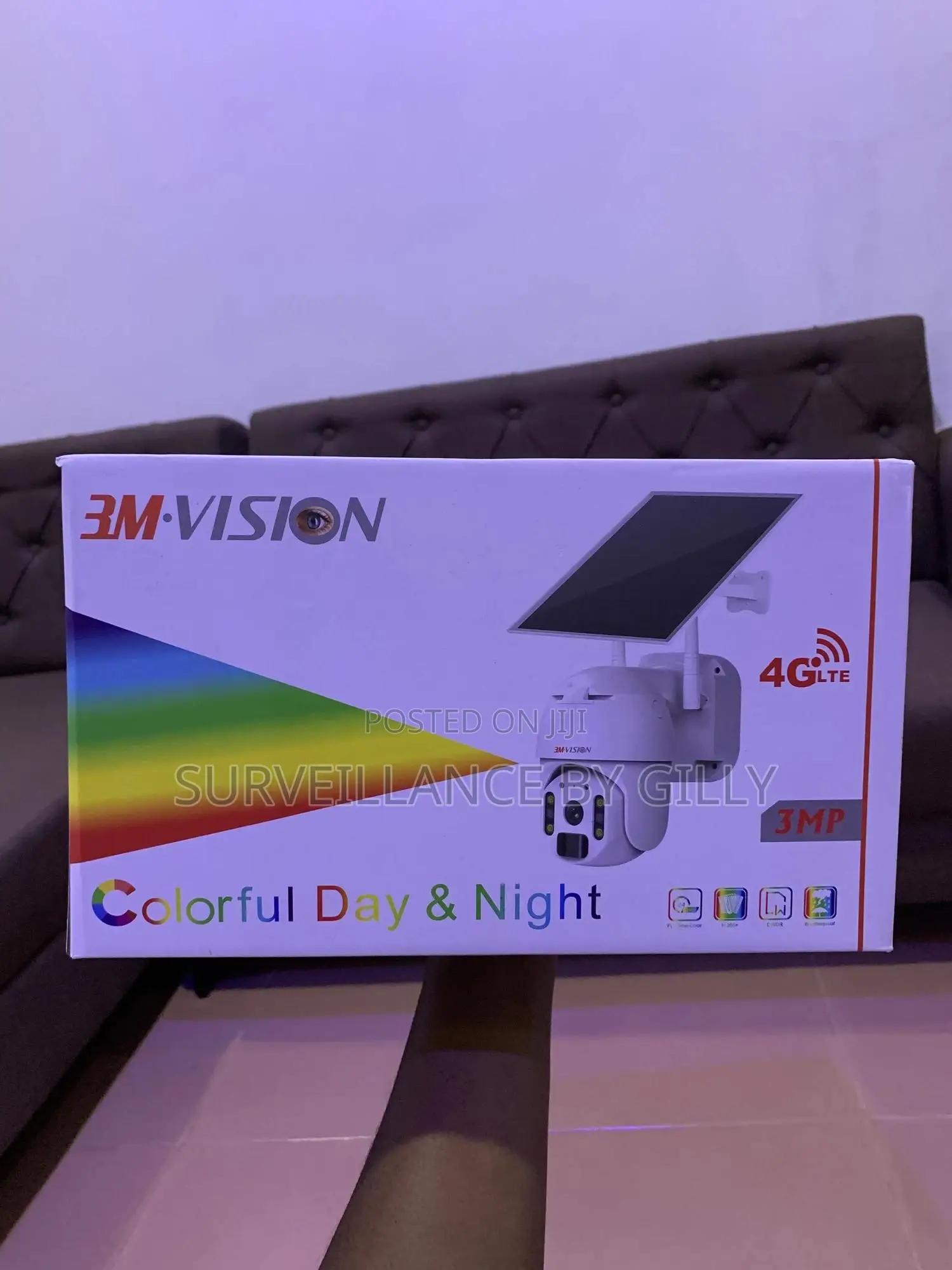 3mvision 4G Solar PTZ Camera