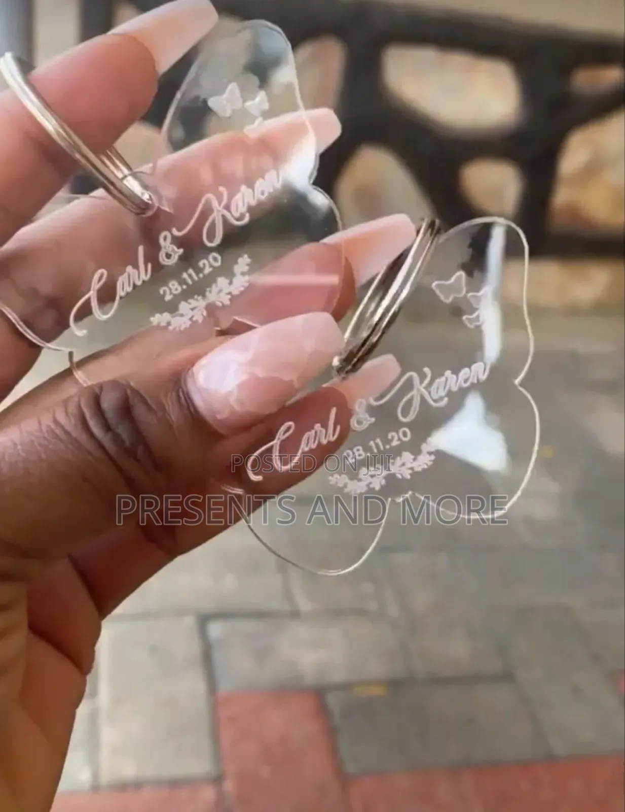 Transparent Acrylic Keyholder