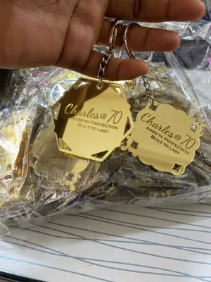 Gold Acrylic Keyholder