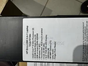 New Laptop HP Envy X360 8GB SSD 512GB