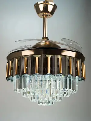 Chandelier Light With Fan