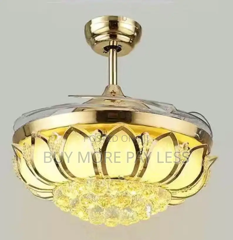 Chandelier Light With Fan