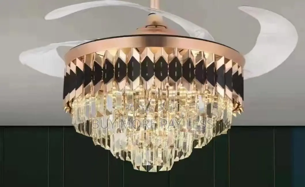 Chandelier Light With Fan