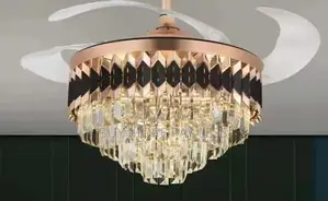 Chandelier Light With Fan