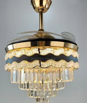 Chandelier Light With Fan
